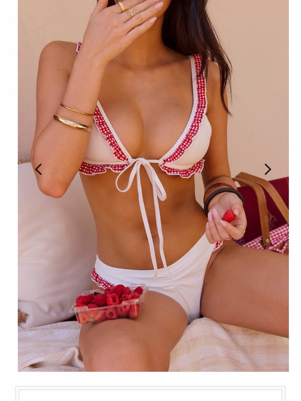 Haute swimwear Belle Bottom and Belle top set